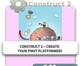 Construct 2 – Create your first platformer! - Programming for children in Baku