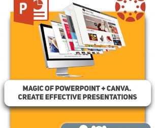 Magic of POWERPOINT + Canva. Create effective presentations - Programming for children in Baku