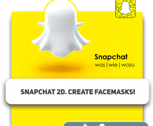 Snapchat 2D. Create facemasks! - Programming for children in Baku