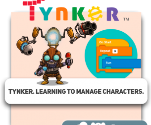Tynker. Learning to manage characters.  - Programming for children in Baku