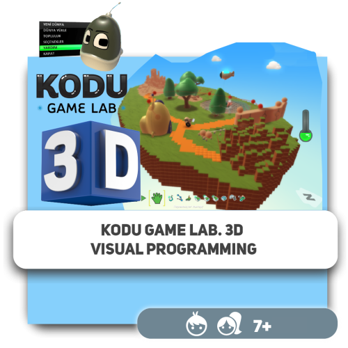 Kodu Game Lab. 3D Visual programming